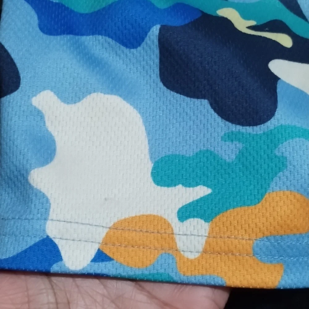 -Champion Colorful Camo Street wear Basic Short Boy 7 Authentic athletic wear - Picture 12 of 16